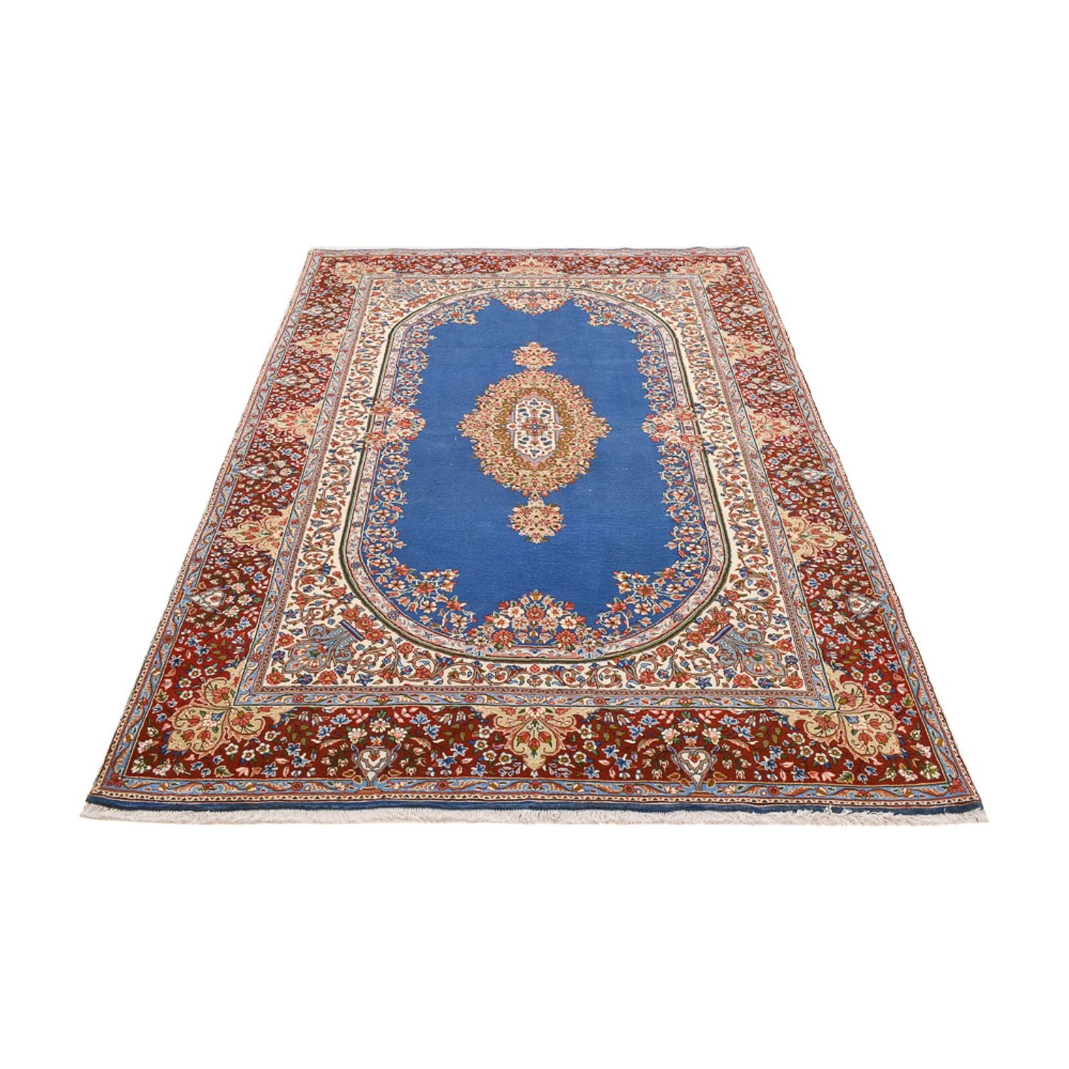 Perserteppich - Royal - 256 x 178 cm - blau