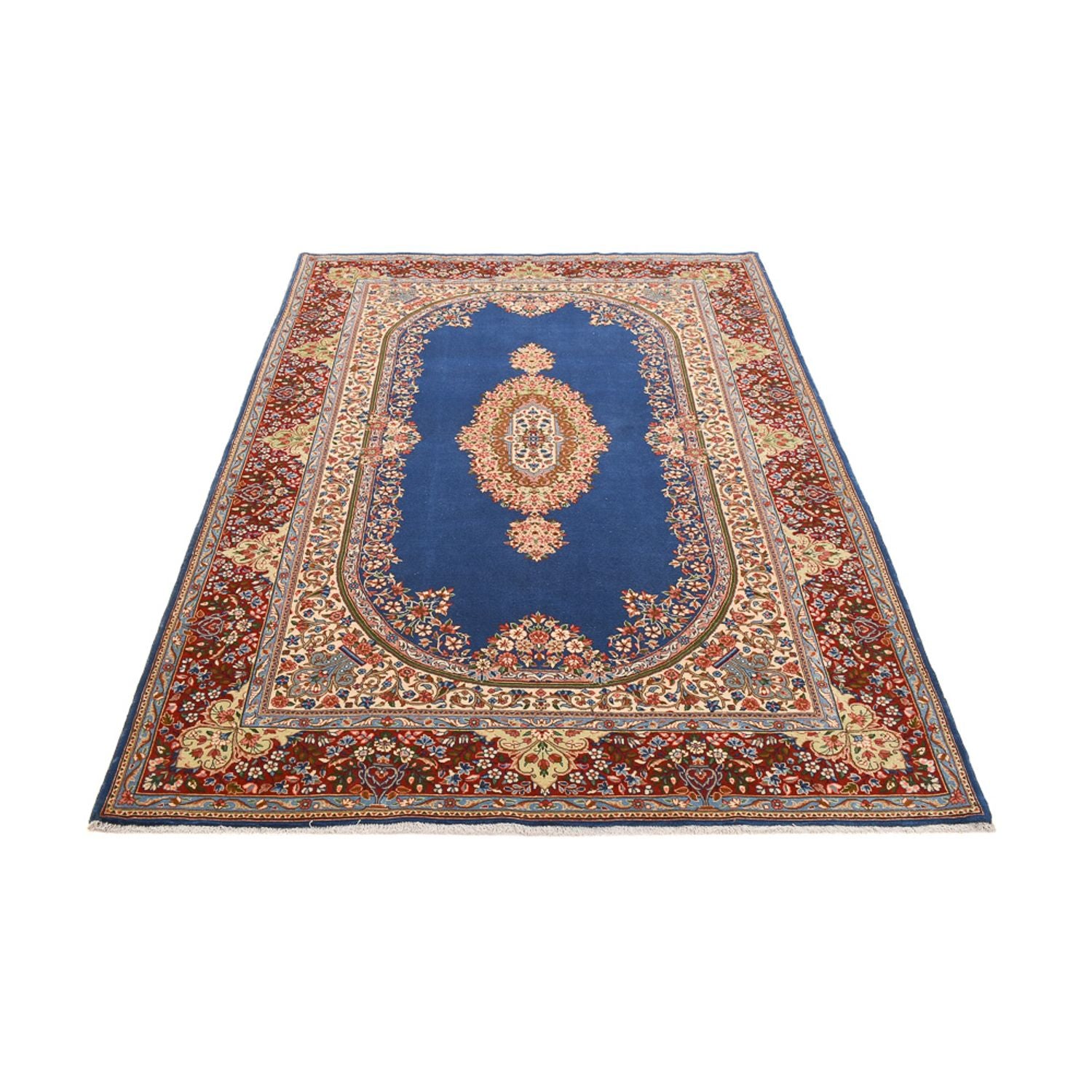 Perserteppich - Royal - 258 x 181 cm - blau
