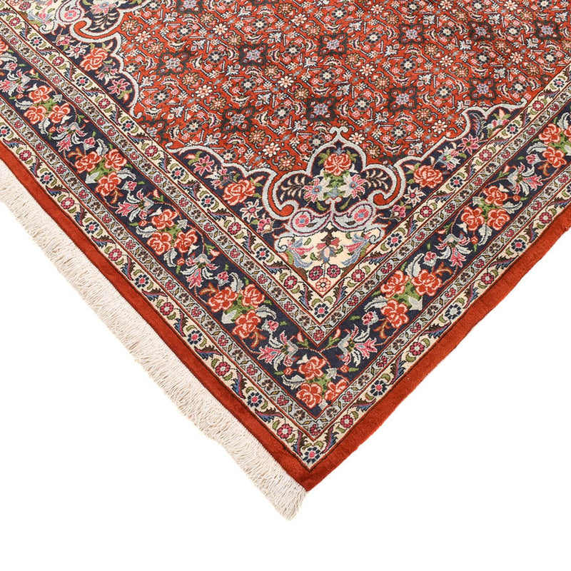 Tapis persan - Bidjar - 217 x 142 cm - rouge clair