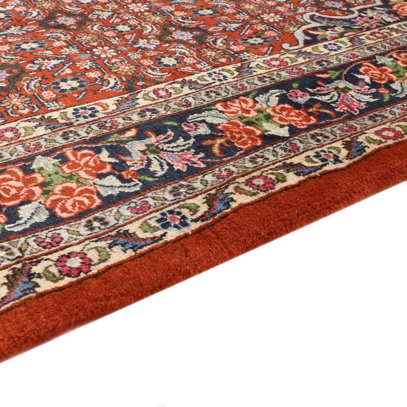 Tapis persan - Bidjar - 217 x 142 cm - rouge clair