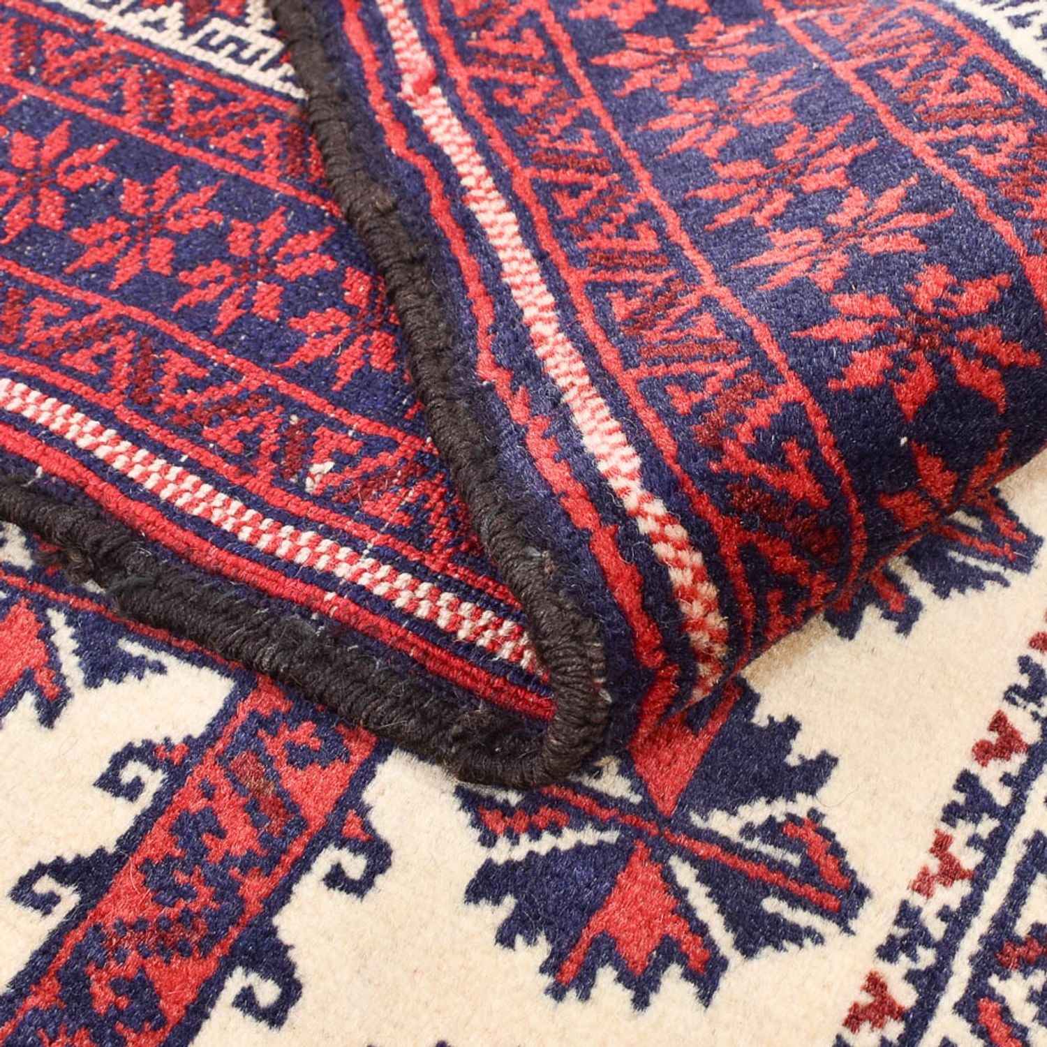 Tapis Belutsch - 150 x 100 cm - multicolore