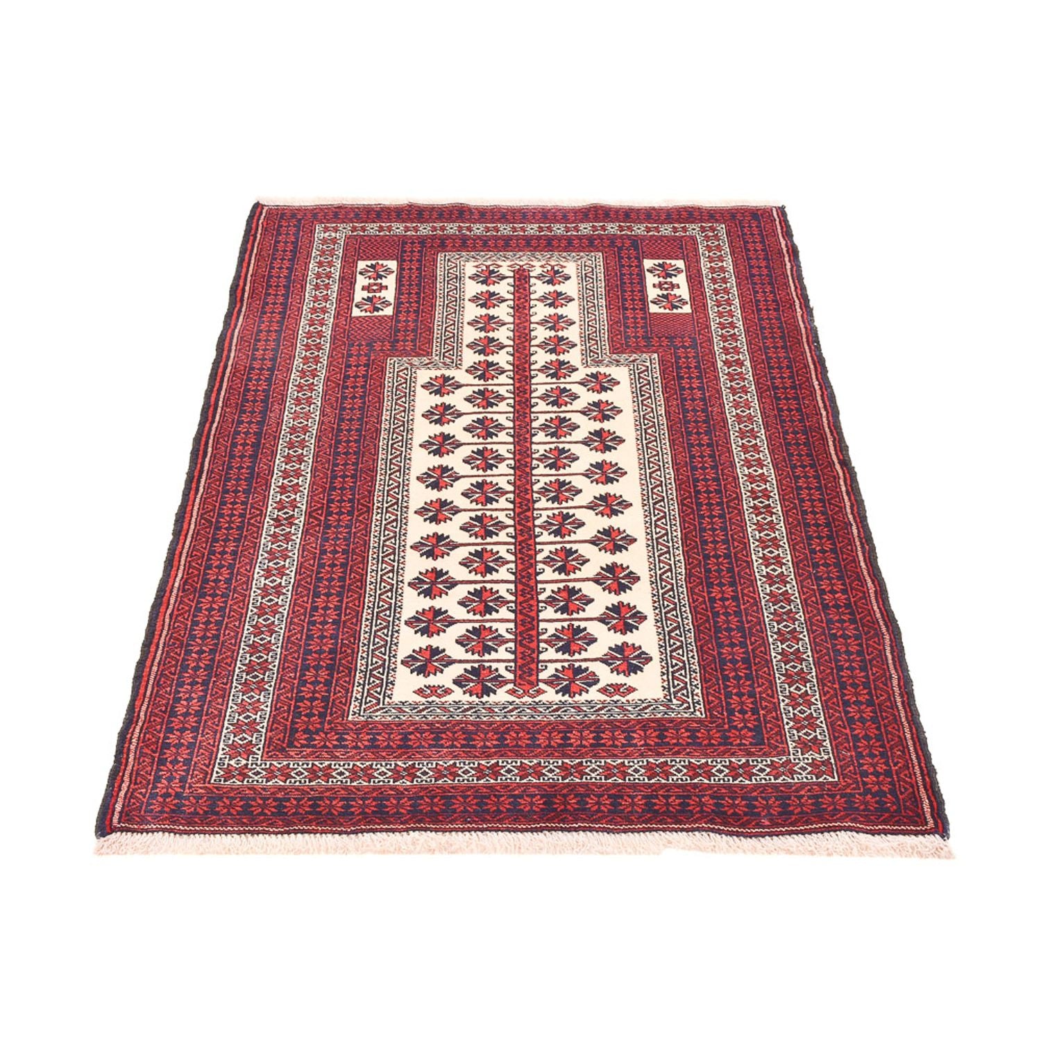 Tapis Belutsch - 150 x 100 cm - multicolore