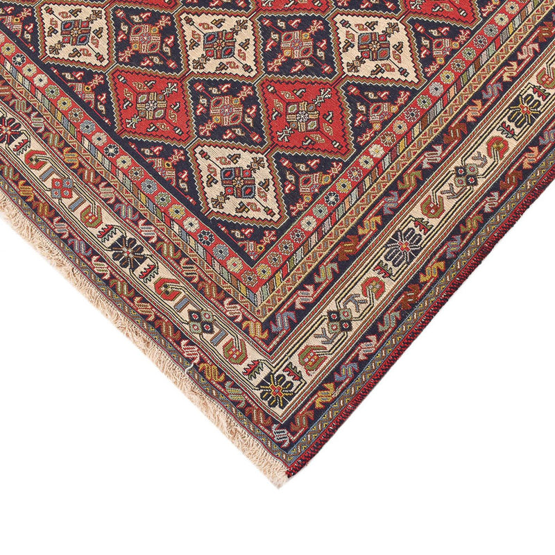 Tapis Kelim - Oriental - 289 x 193 cm - rouge clair