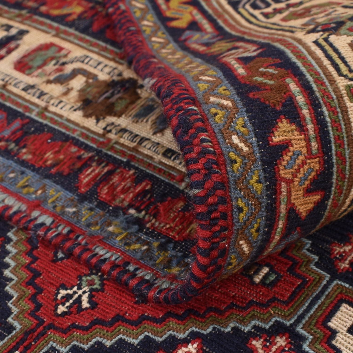 Tapis Kelim - Oriental - 289 x 193 cm - rouge clair