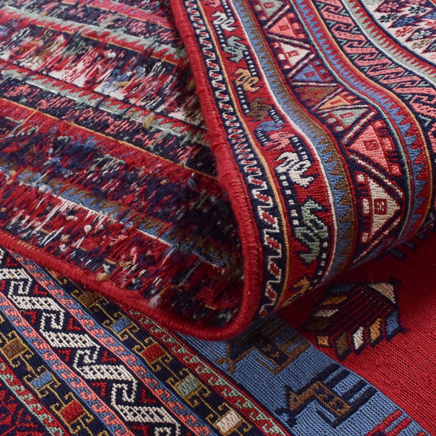 Tapis Kelim - Oriental - 289 x 200 cm - multicolore