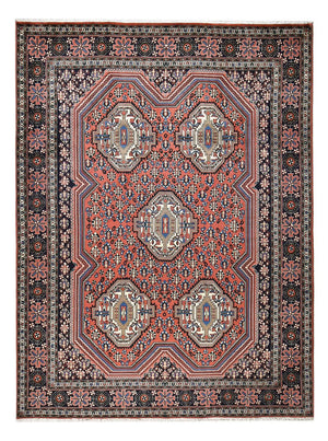 Tapis persan - Nomadic - 343 x 247 cm - rouge clair