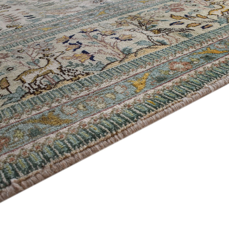 Tapis persan - Classique originale  - 365 x 302 cm - vert clair