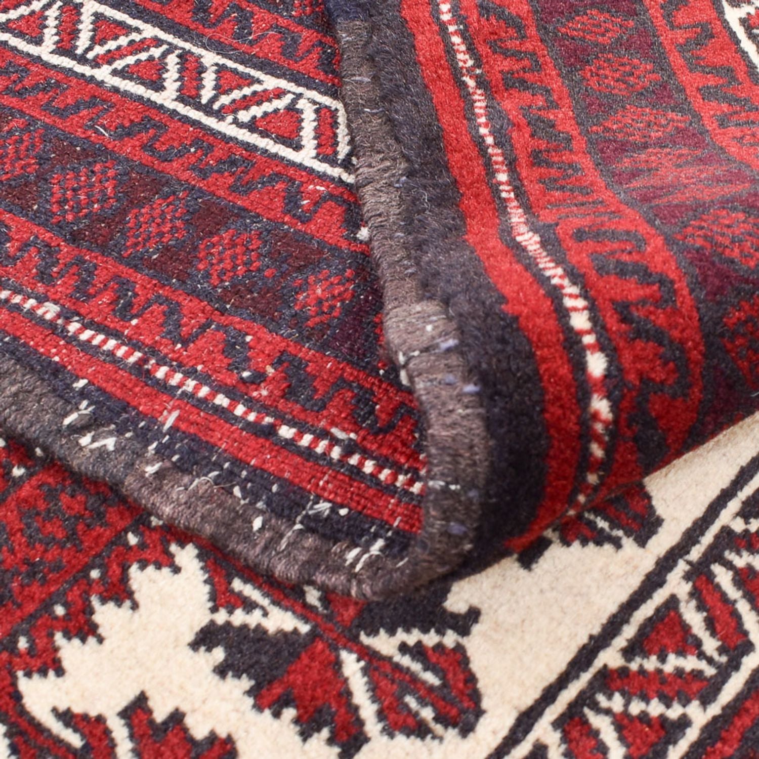 Tapis Belutsch - 137 x 100 cm - multicolore