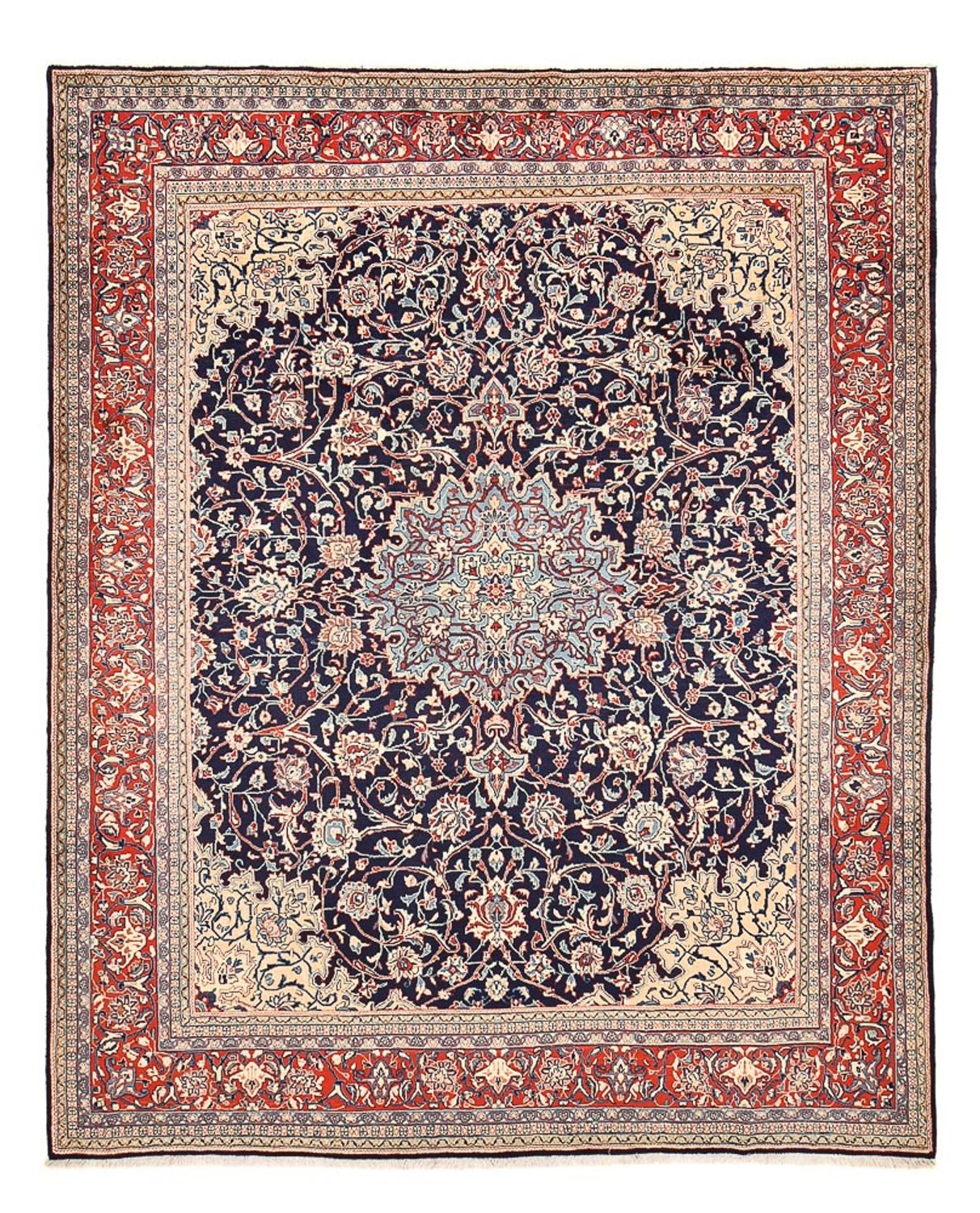 Tapis persan - Classique - 308 x 253 cm - bleu foncé