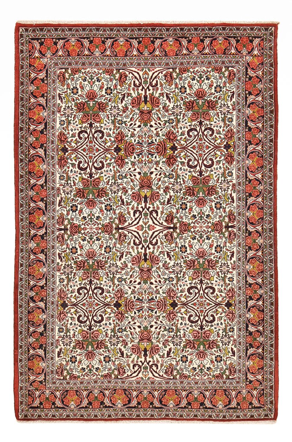 Tapis persan - Bidjar - 214 x 142 cm - crème
