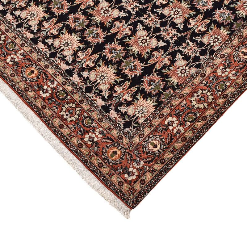 Tapis persan - Bidjar - 223 x 140 cm - bleu foncé