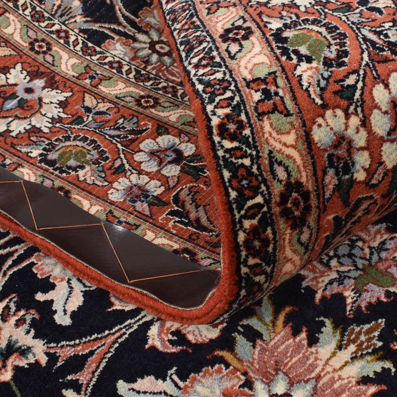 Tapis persan - Bidjar - 223 x 140 cm - bleu foncé