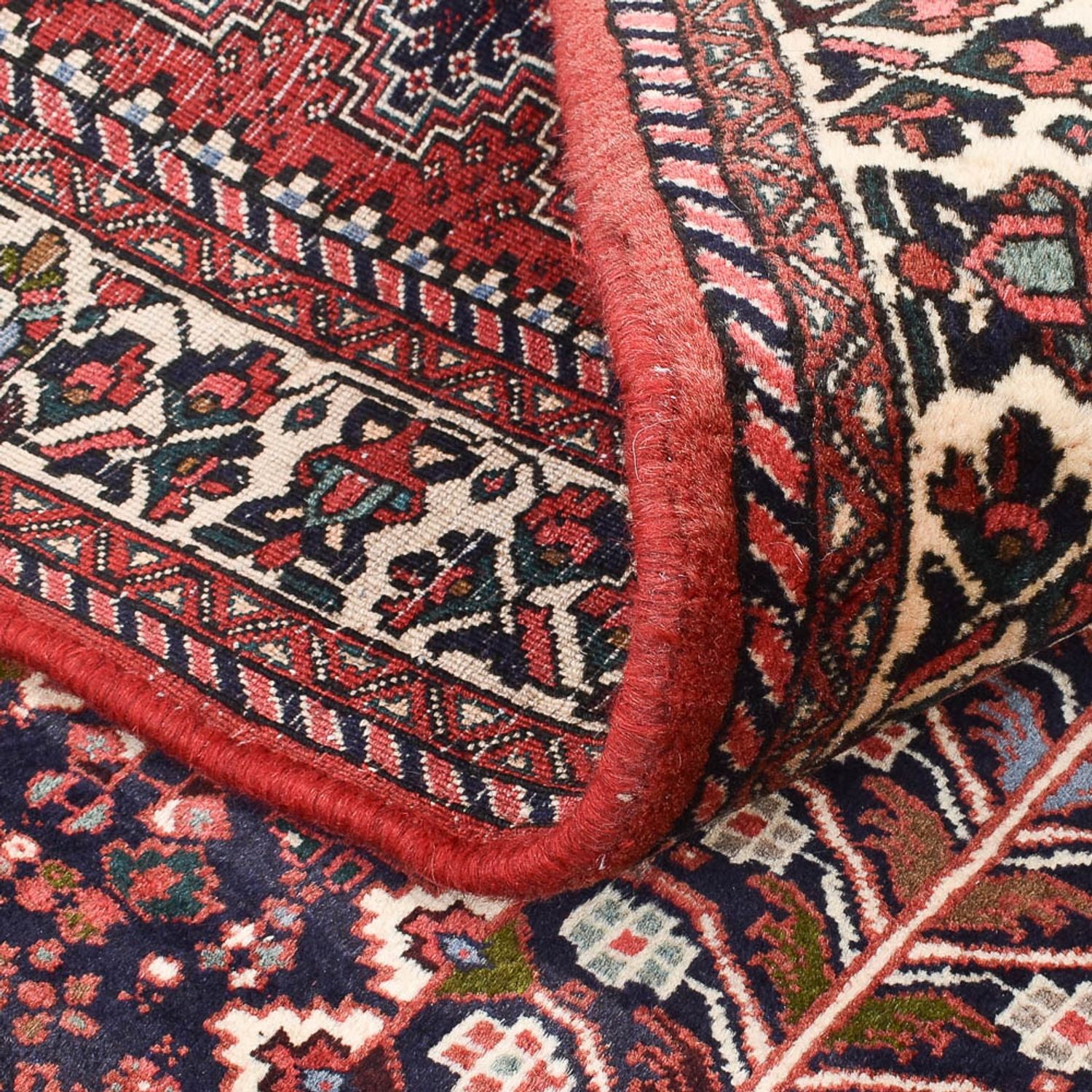 Tapis Gabbeh - Persan Kashkuli - 200 x 150 cm - rouille