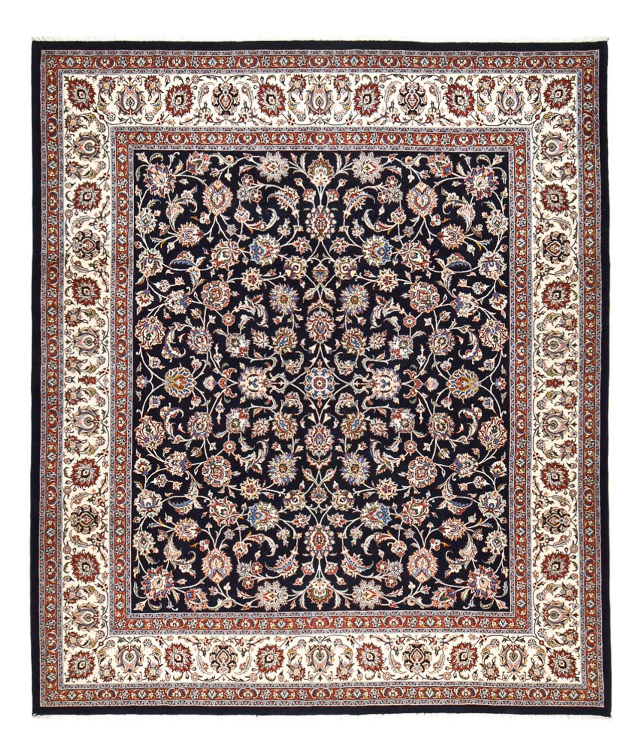 Tapis persan - Classique - 350 x 301 cm - bleu foncé