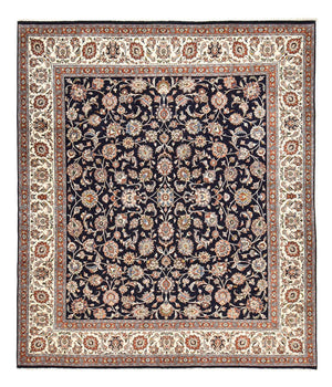 Tapis persan - Classique - 338 x 294 cm - bleu foncé