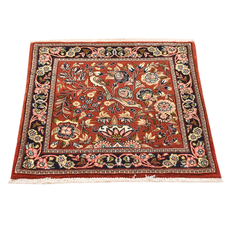 Tapis persan - Ghom carré  - 74 x 73 cm - multicolore