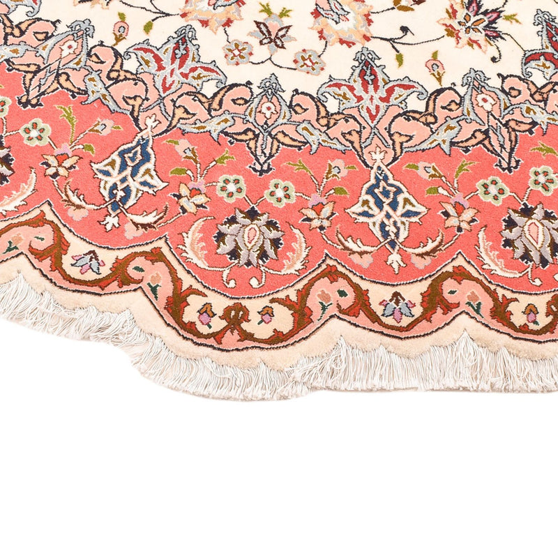 Tapis persan - Tabriz - Royal ronde  - 200 x 200 cm - multicolore