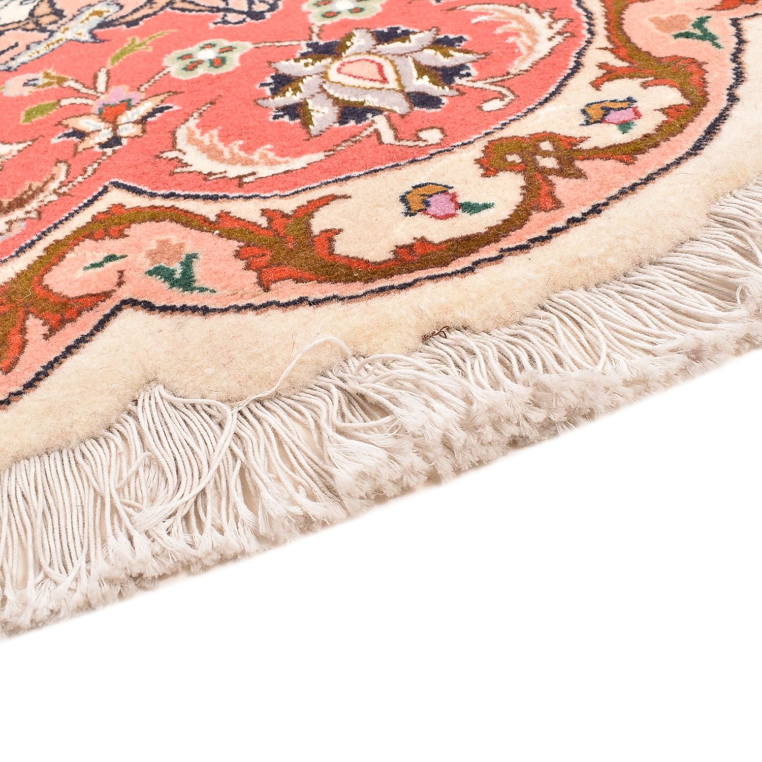 Tapis persan - Tabriz - Royal ronde  - 200 x 200 cm - multicolore