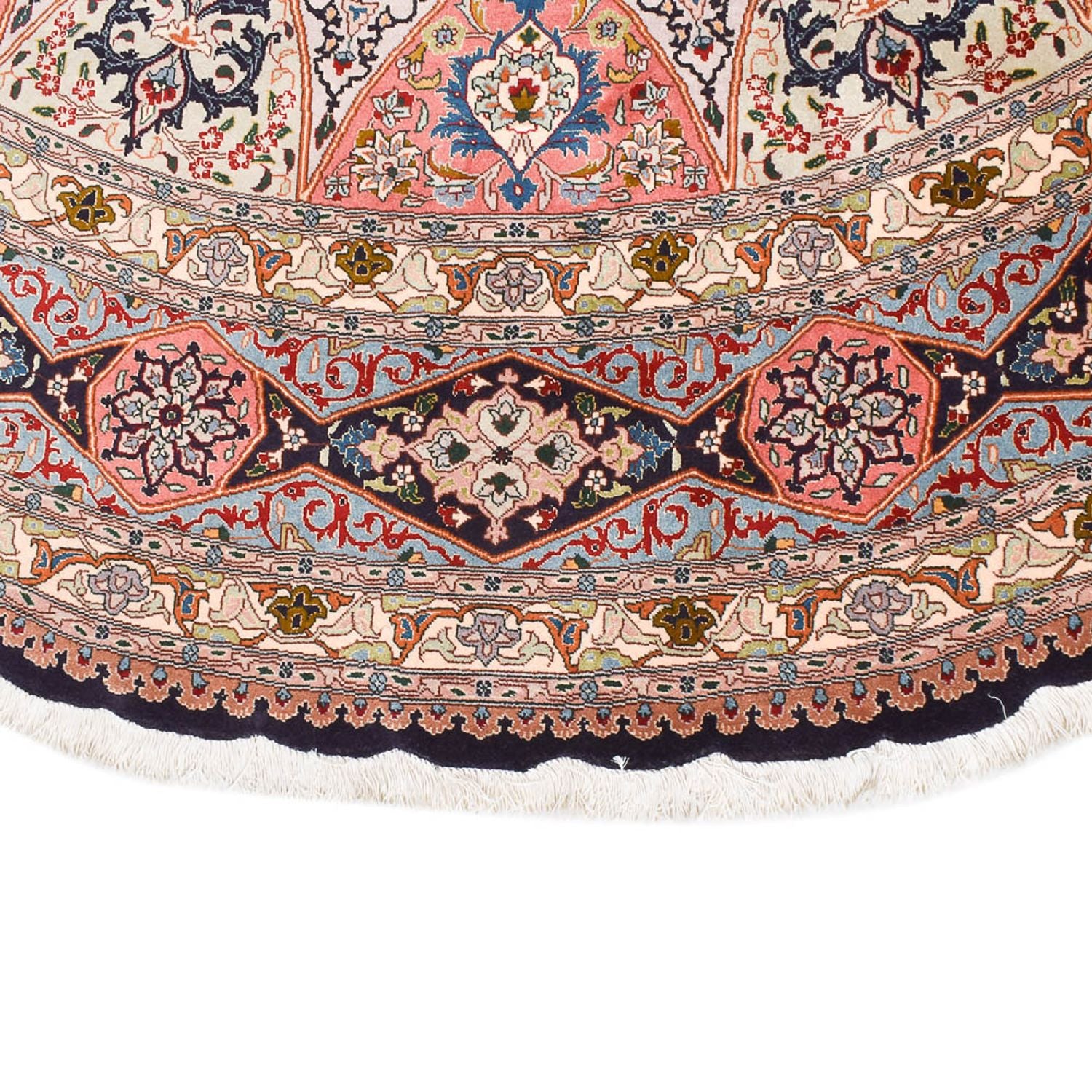 Tapis persan - Tabriz - Royal ronde  - 250 x 250 cm - multicolore