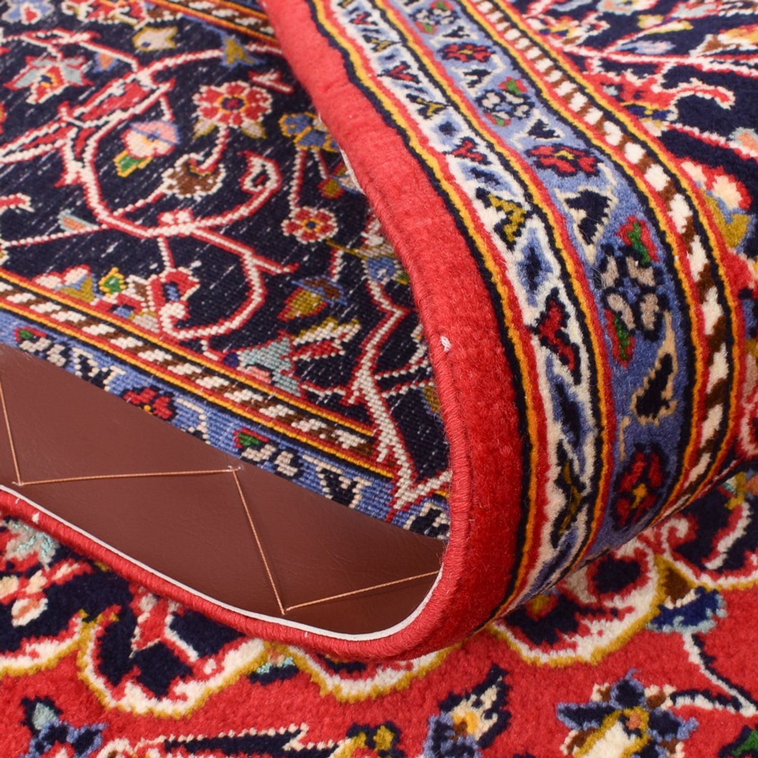 Tapis persan - Keshan - 225 x 141 cm - rouge