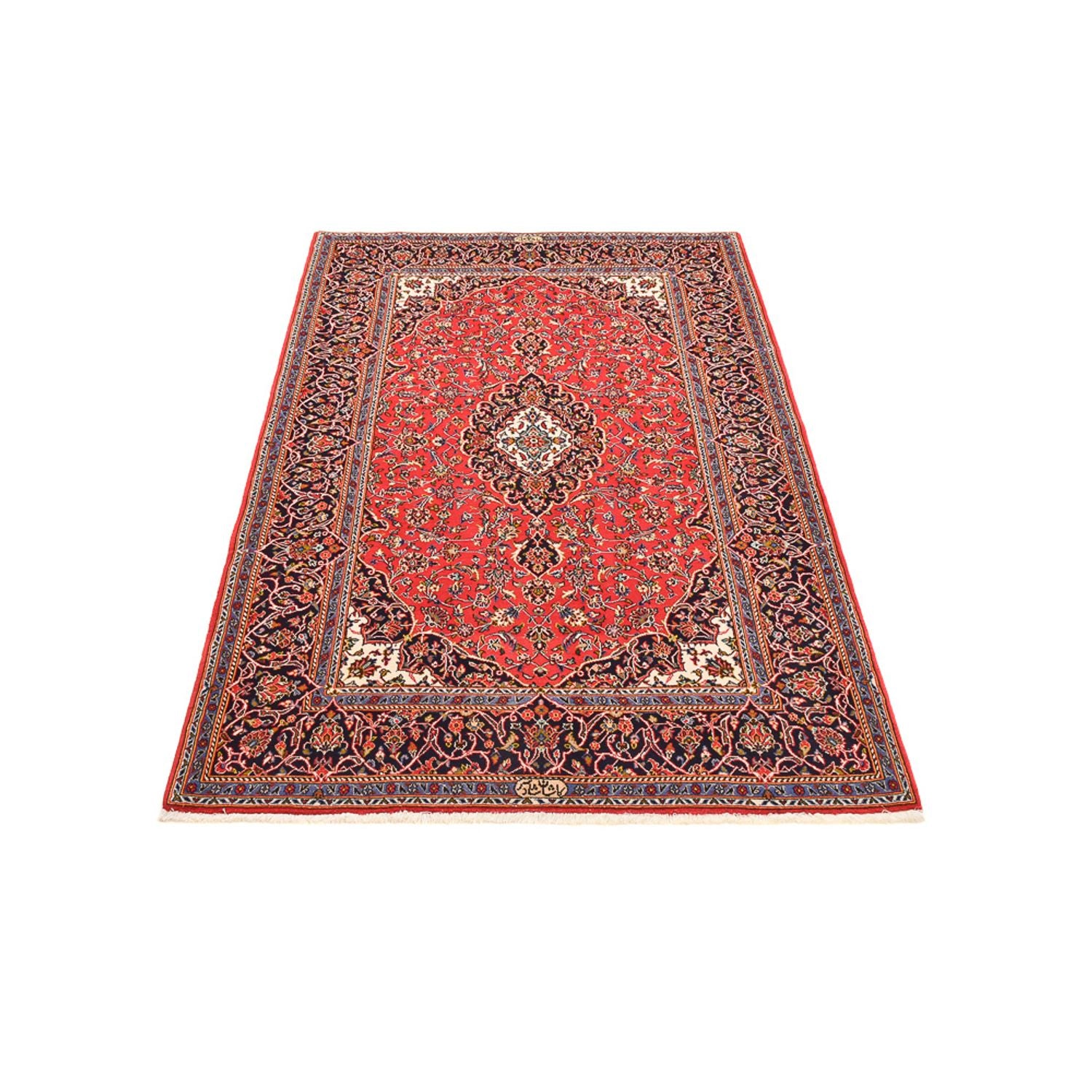 Tapis persan - Keshan - 225 x 141 cm - rouge