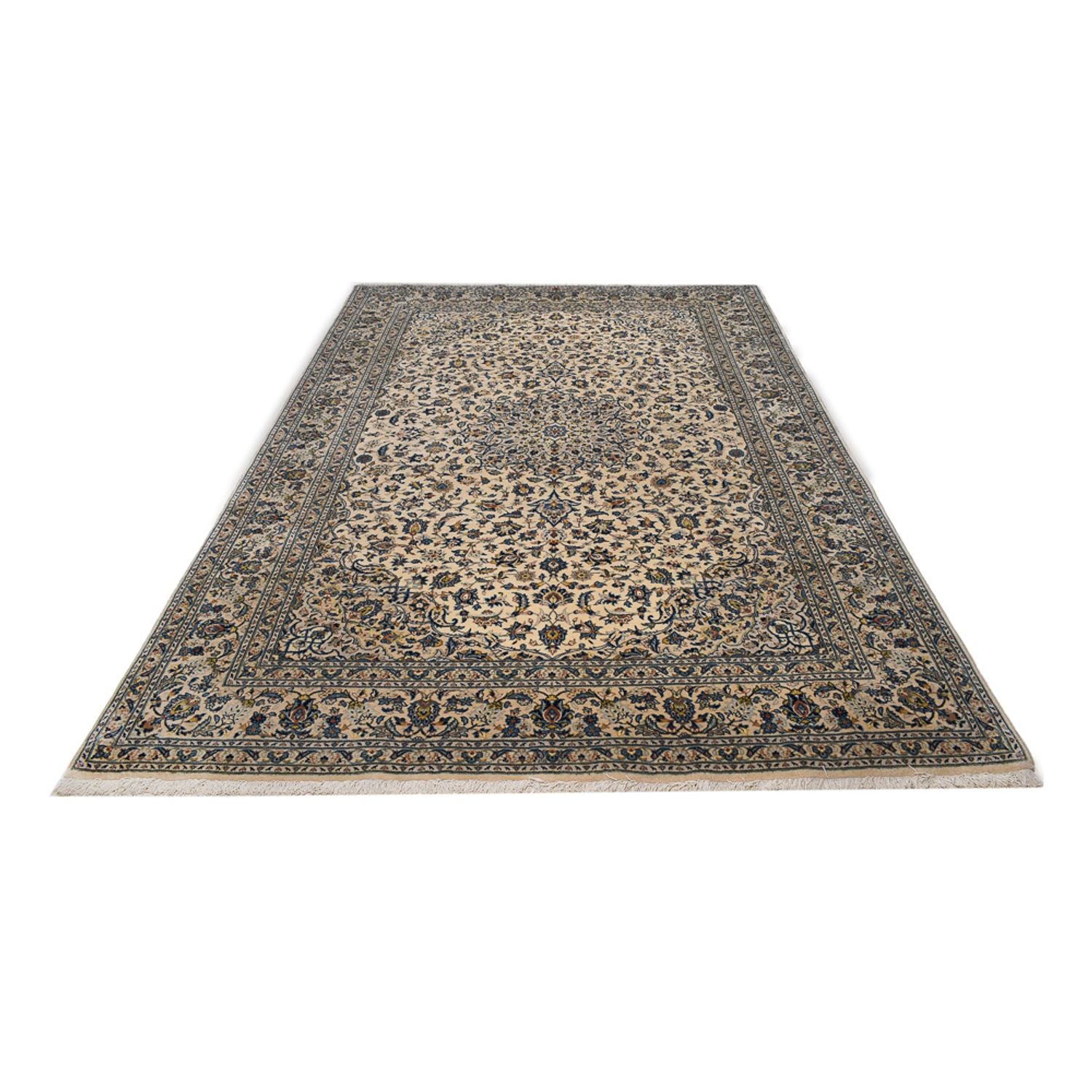 Tapis persan - Keshan - 322 x 218 cm - sable