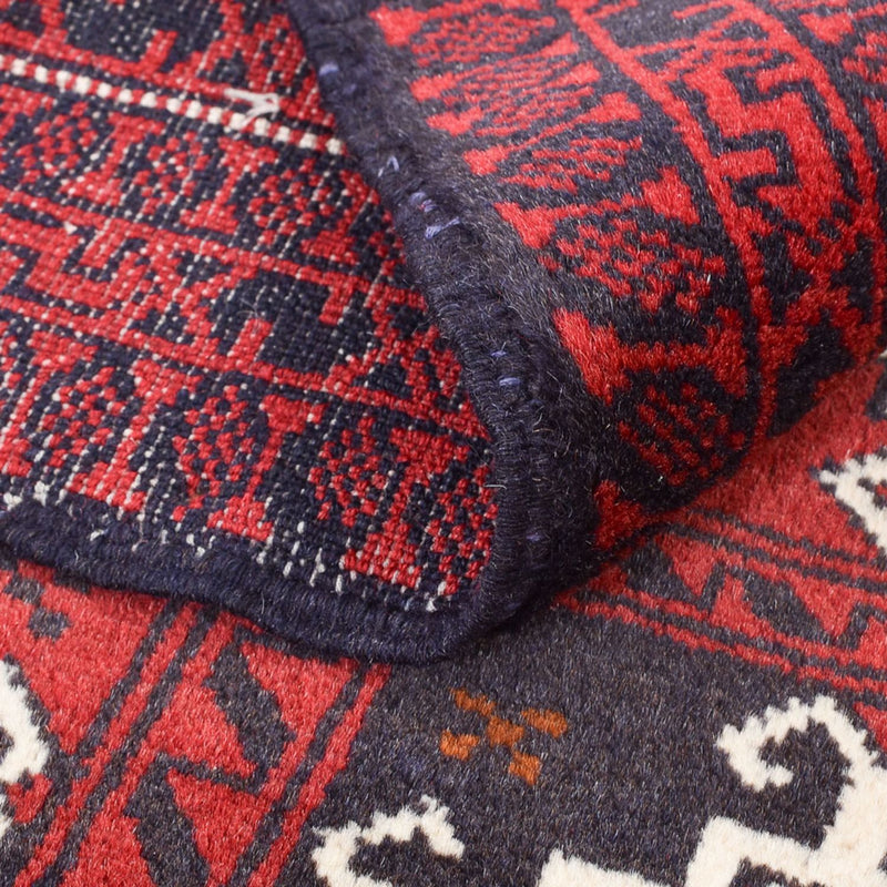 Tapis Belutsch - 127 x 98 cm - multicolore