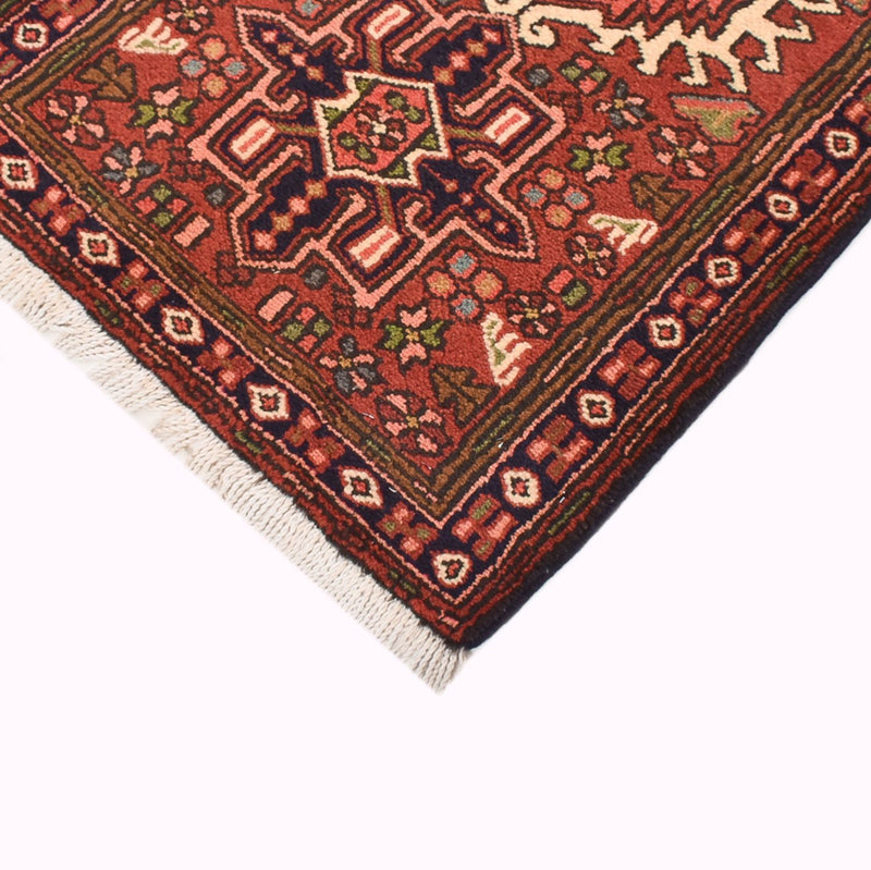Tapis de couloir Tapis persan - Nomadic - 289 x 68 cm - rouge