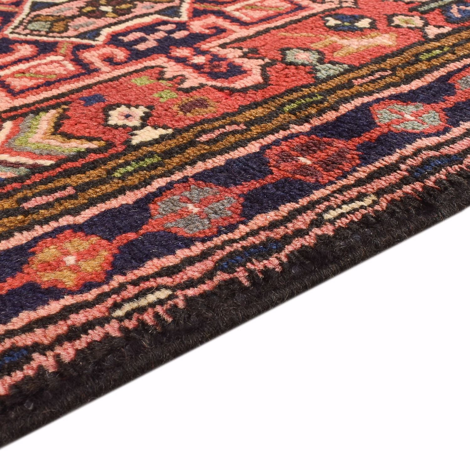 Tapis de couloir Tapis persan - Nomadic - 295 x 63 cm - rouge clair