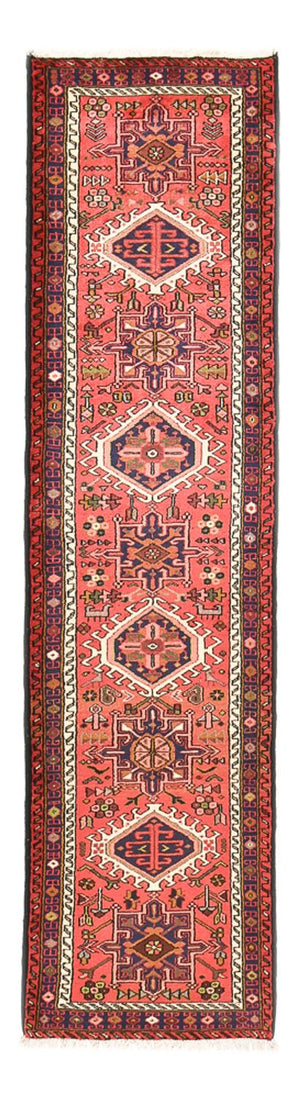 Tapis de couloir Tapis persan - Nomadic - 288 x 74 cm - rouge clair