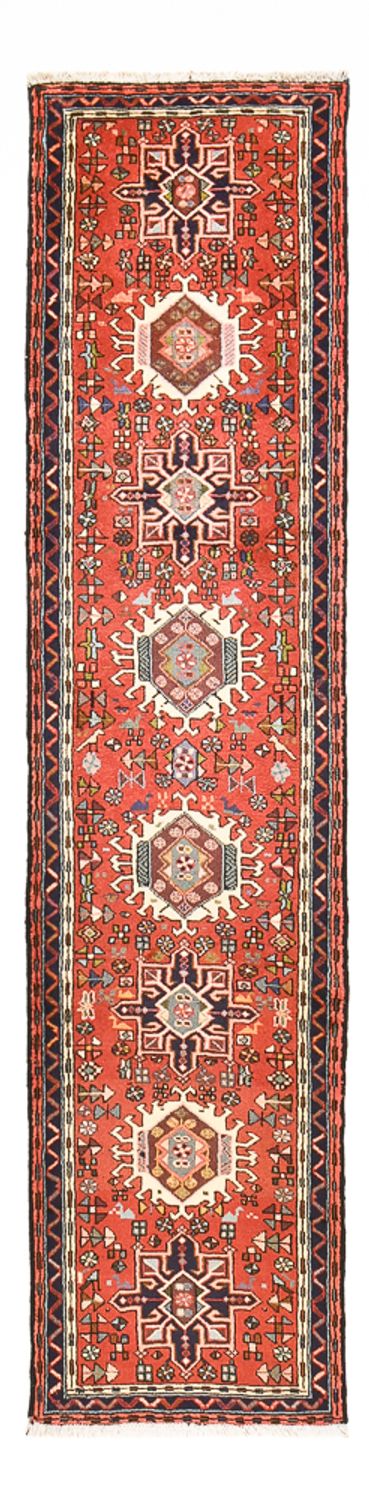 Tapis de couloir Tapis persan - Nomadic - 280 x 72 cm - rouge