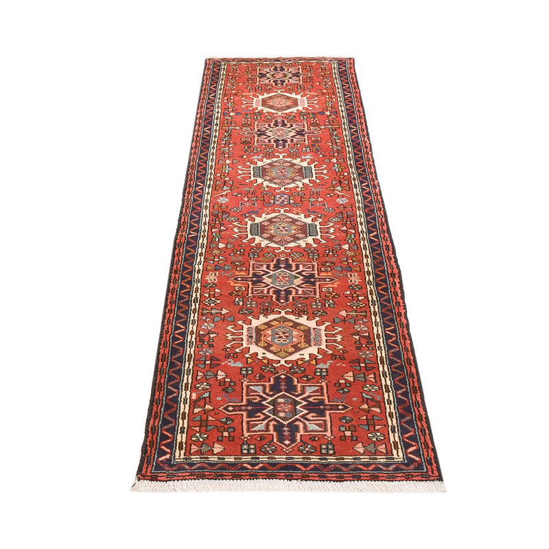 Tapis de couloir Tapis persan - Nomadic - 280 x 72 cm - rouge
