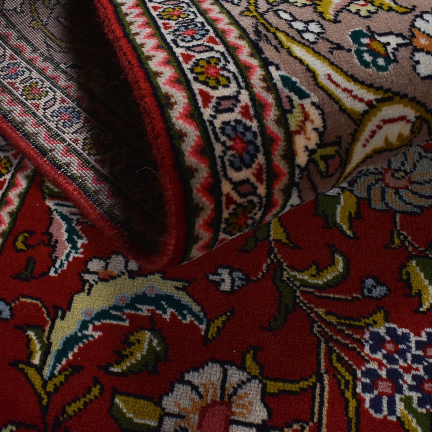 Tapis persan - Royal - 285 x 198 cm - rouge foncé