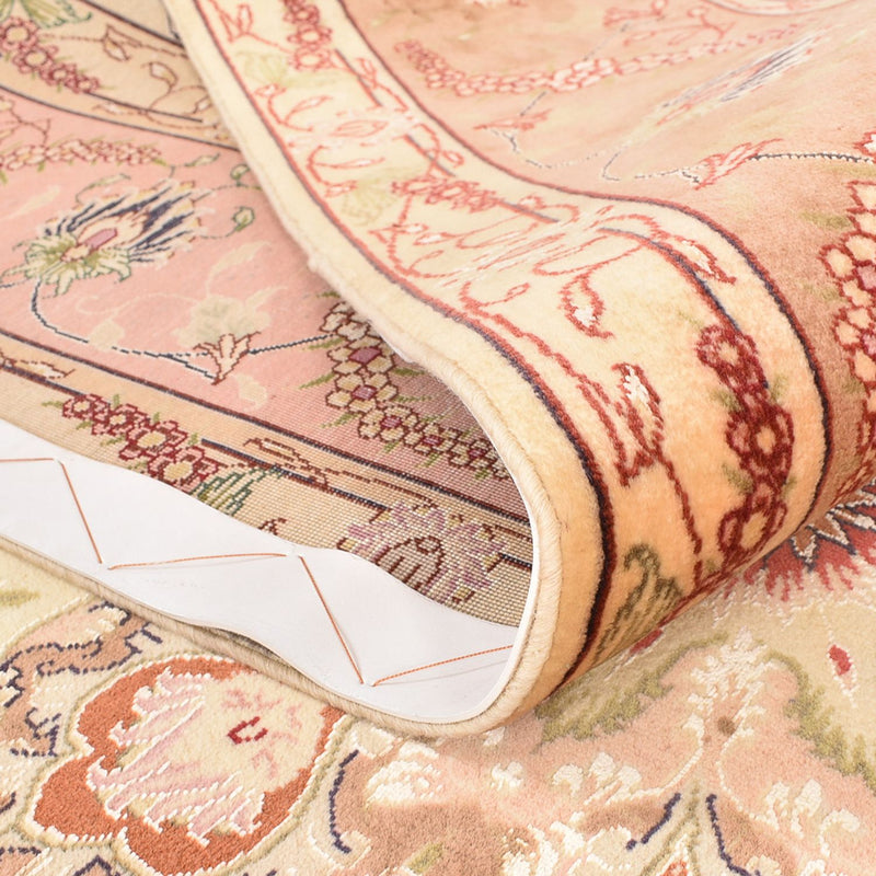 Tapis persan - Tabriz - Royal - 300 x 200 cm - beige clair
