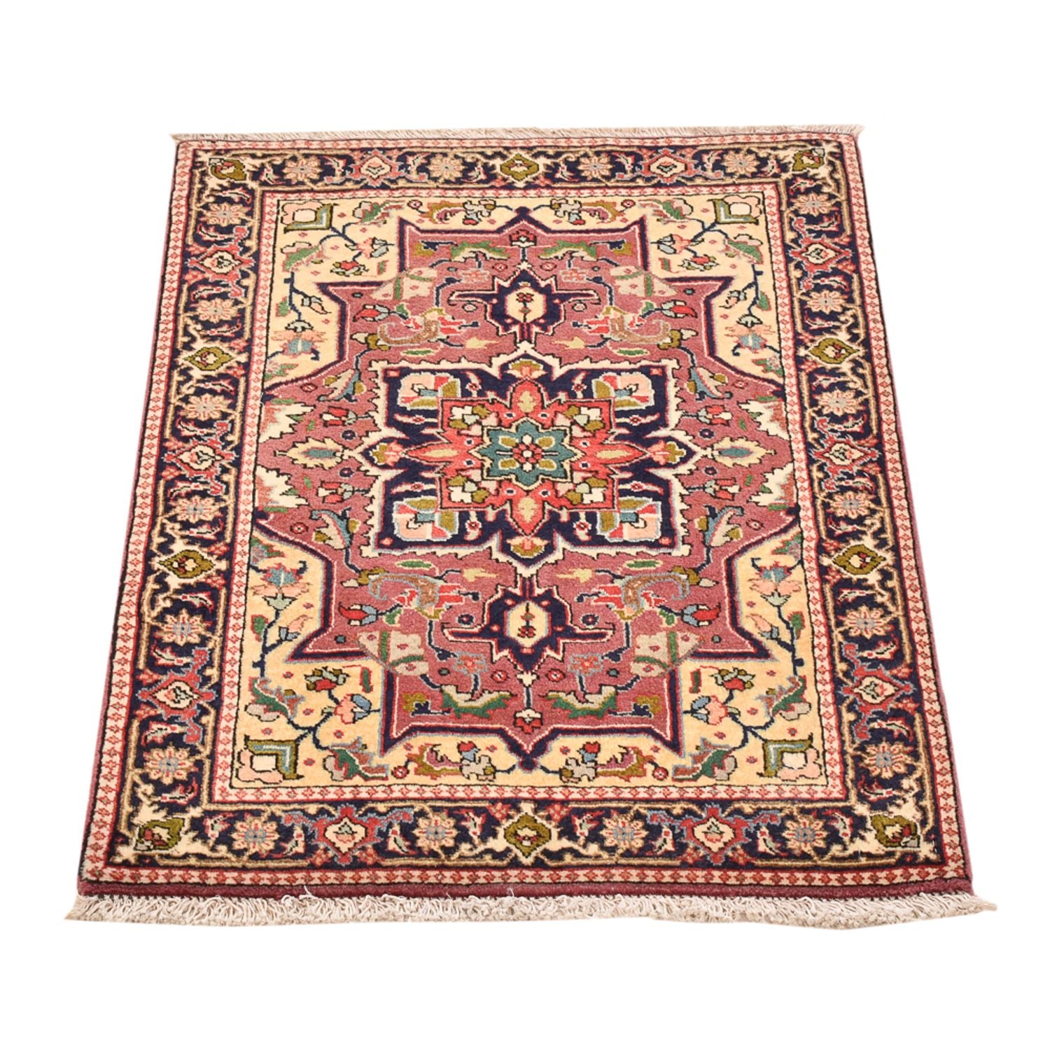 Tapis persan - Tabriz - Royal - 82 x 60 cm - rouge clair