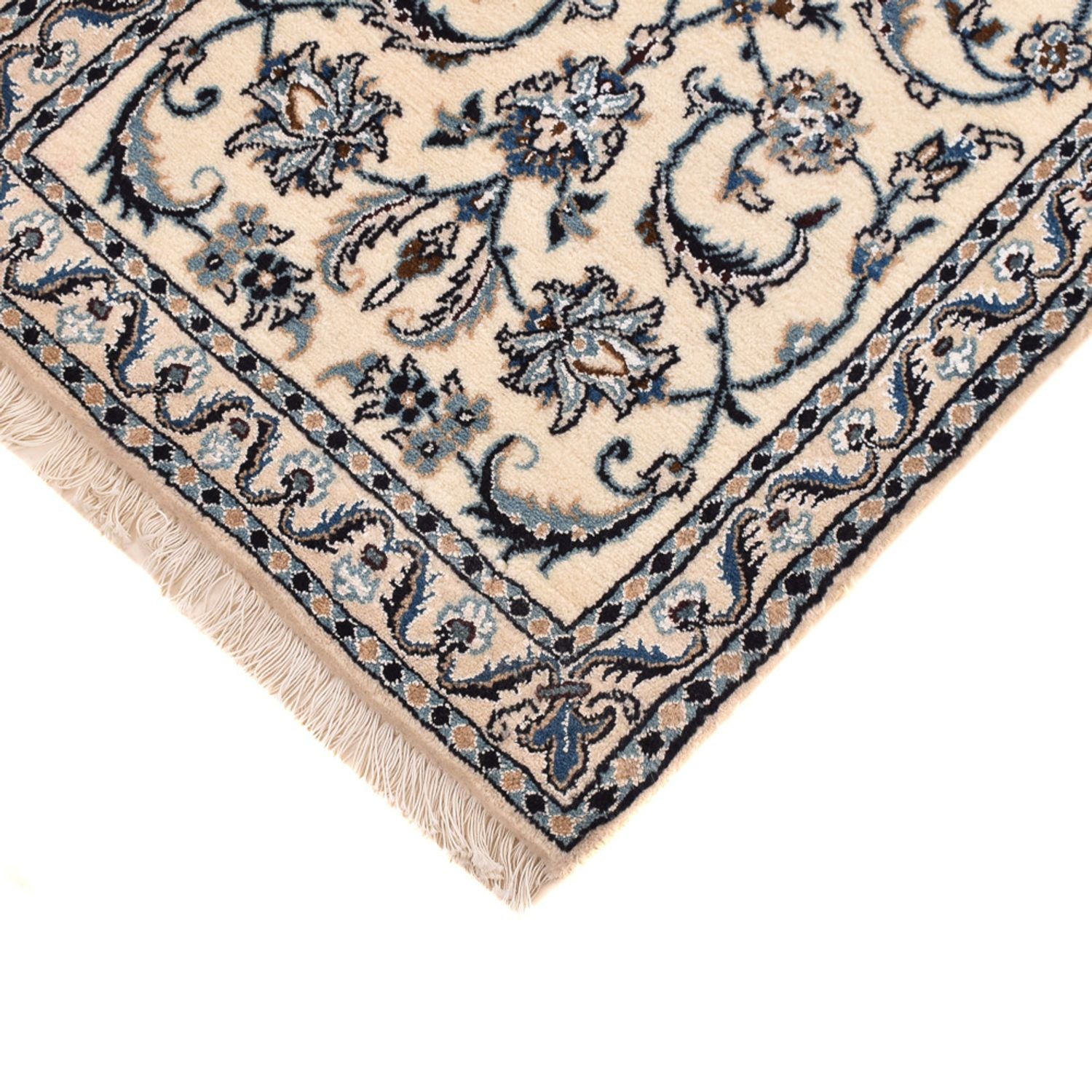 Läufer Perser - Nain - Royal - 195 x 59 cm - creme