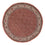 Perserteppich - Bidjar rund  - 155 x 155 cm - hellrot