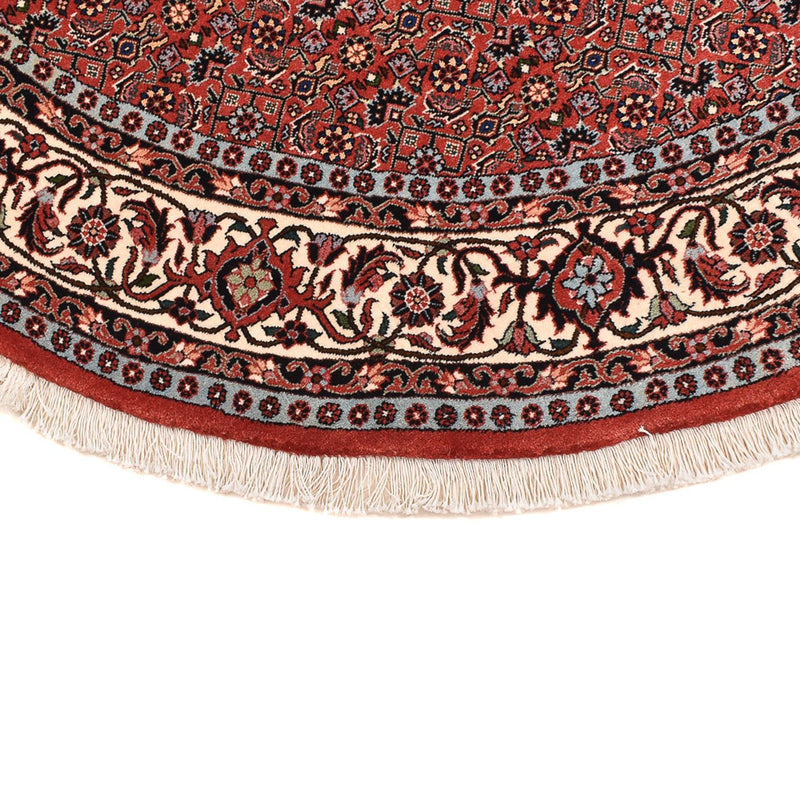 Perserteppich - Bidjar rund  - 155 x 155 cm - hellrot