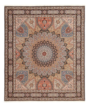 Tapis persan - Tabriz - Royal - 302 x 253 cm - multicolore