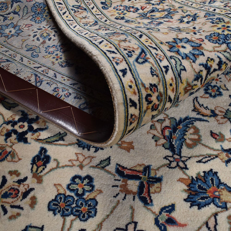 Tapis persan - Keshan - 322 x 217 cm - sable