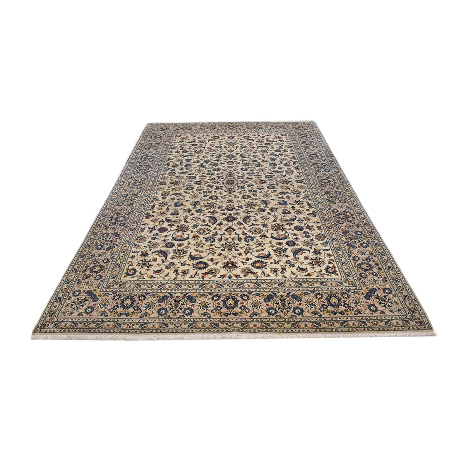 Tapis persan - Keshan - 322 x 217 cm - sable
