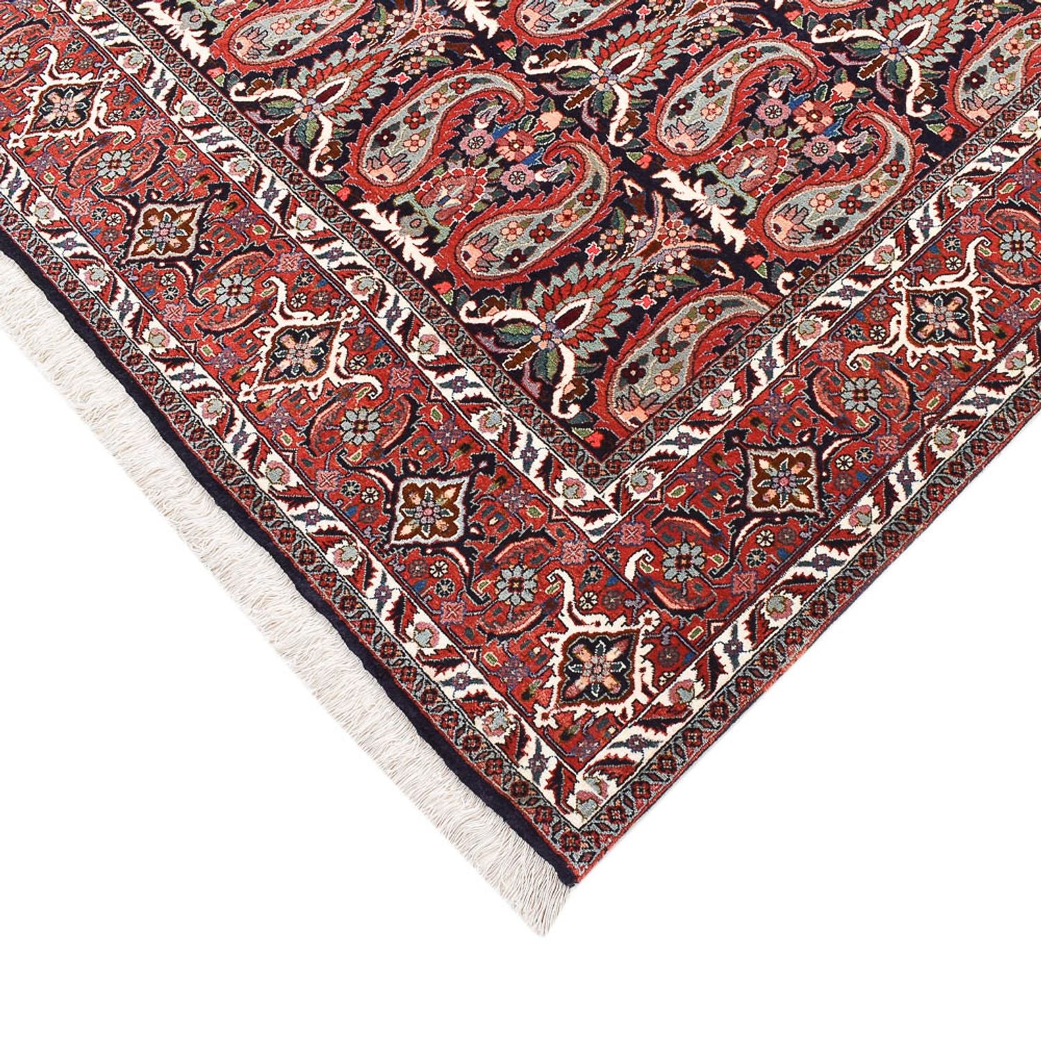 Tapis persan - Bidjar - 248 x 208 cm - rouille