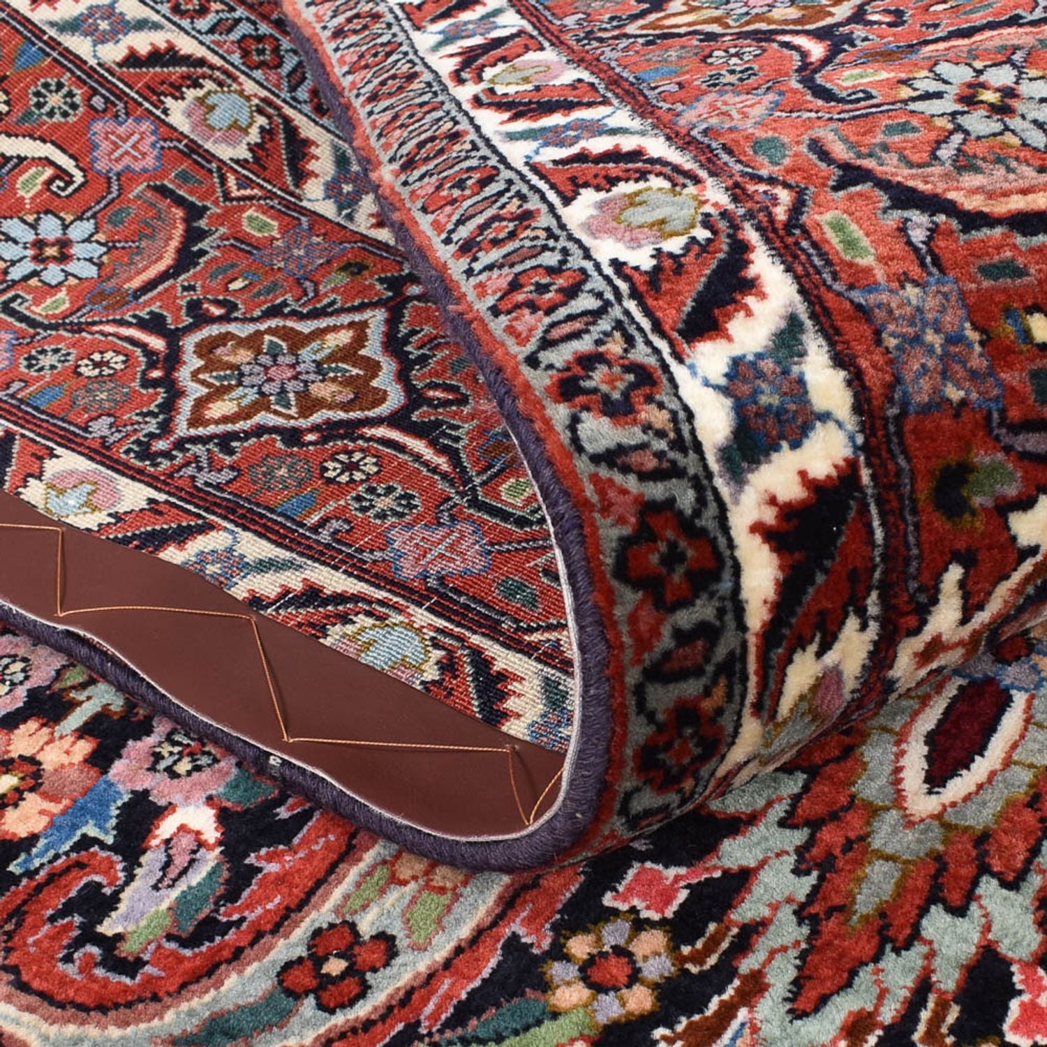 Tapis persan - Bidjar - 248 x 208 cm - rouille