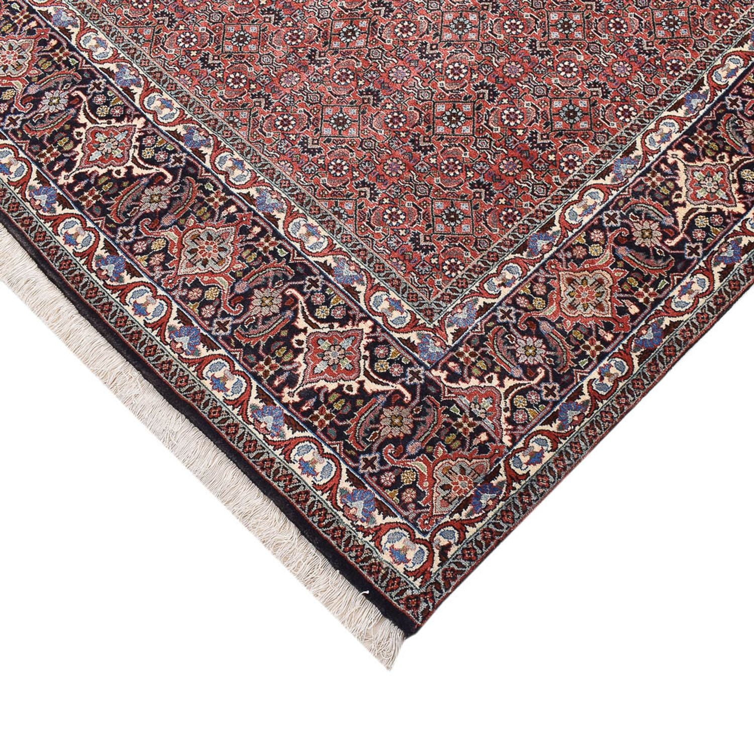 Tapis persan - Bidjar - 244 x 204 cm - rouille