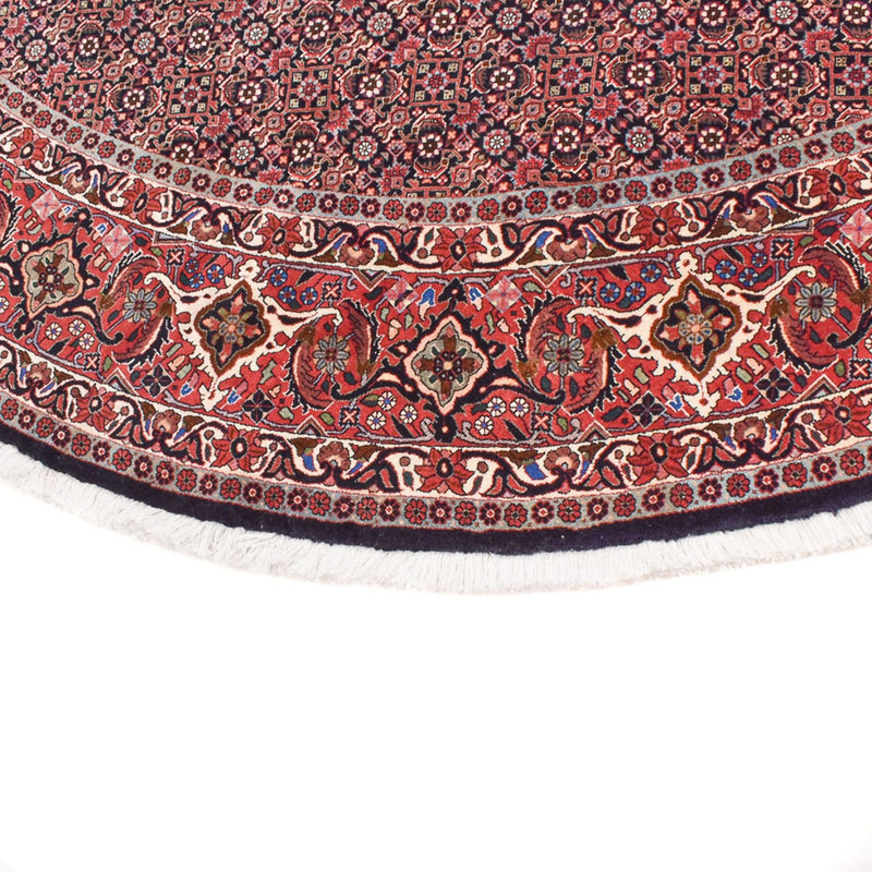 Perserteppich - Bidjar rund  - 300 x 300 cm - dunkelrot