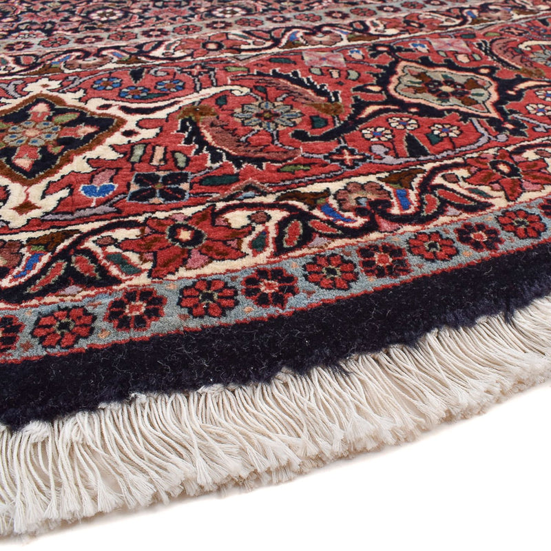 Perserteppich - Bidjar rund  - 300 x 300 cm - dunkelrot