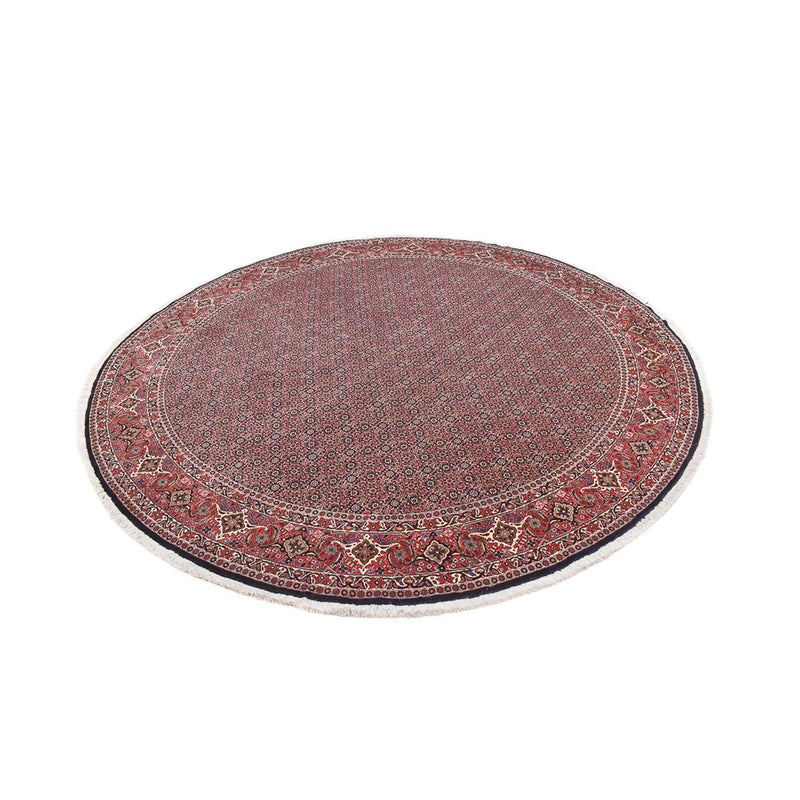 Perserteppich - Bidjar rund  - 300 x 300 cm - dunkelrot