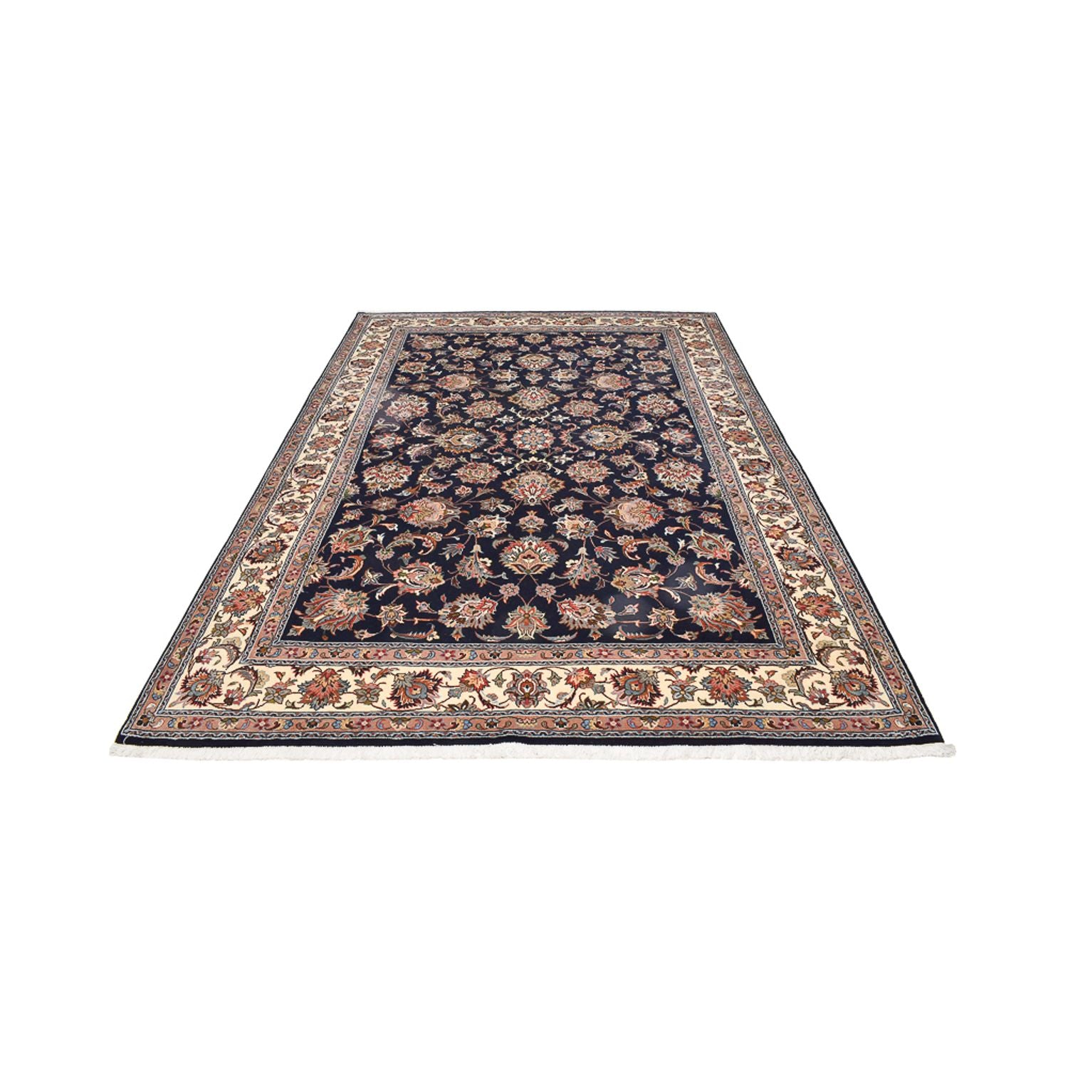 Tapis persan - Classique - 286 x 205 cm - bleu foncé