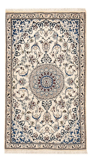 Tapis persan - Nain - Royal - 136 x 80 cm - beige
