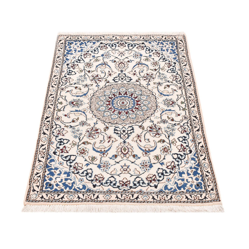 Tapis persan - Nain - Royal - 136 x 80 cm - beige